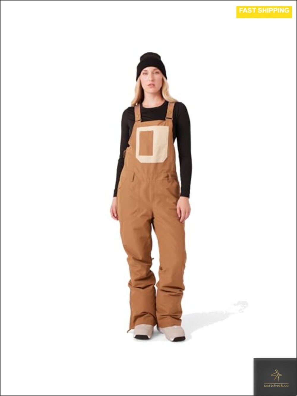 Women's Ski Bib Overalls 15k Waterproof Insulated Taped Seams